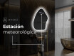 Espejo de baño LED de forma irregular G222 #6