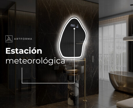 Espejo de baño LED de forma irregular G222 #6