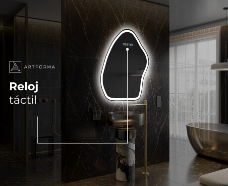 Espejo de baño LED de forma irregular G222 #7
