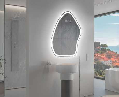 Espejo de baño LED de forma irregular G222 #9