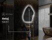 Espejo de baño LED de forma irregular G223 #8