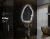 Espejo de baño LED de forma irregular G223 #7