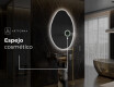 Espejo de baño LED de forma irregular U221 #5