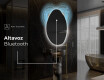 Espejo de baño LED de forma irregular U221 #6