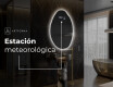 Espejo de baño LED de forma irregular U221 #7