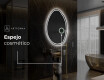Espejo de baño LED de forma irregular U223 #5