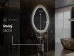 Espejo de baño LED de forma irregular U223 #8