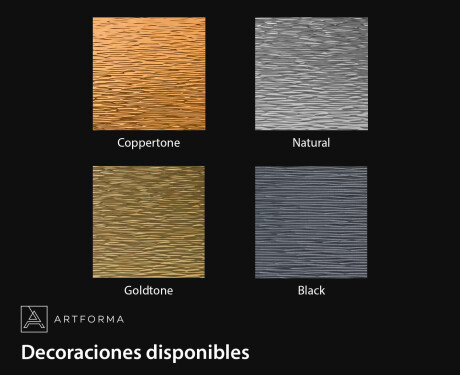 Espejo a medida en un marco metálico de diseño L291 #2