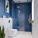 Plato de ducha rectangular Avero 90x110 cm blanco #3