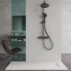 Plato de ducha rectangular Avero 90x110 cm blanco #5