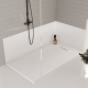 Plato de ducha rectangular Avero 90x110 cm blanco #6