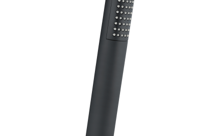 Mango de ducha Siros negro