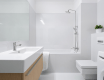 Rainshower Dokos con mezclador de bañera cromado