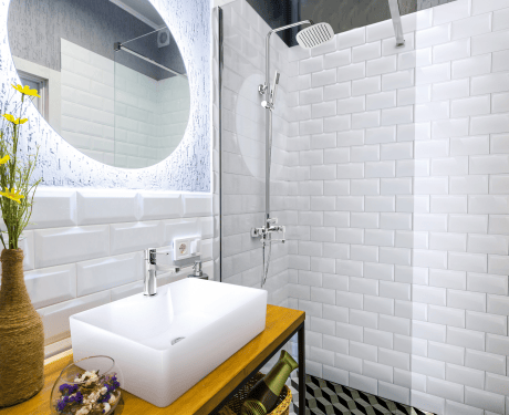Grifo de lavabo Glamour cromado