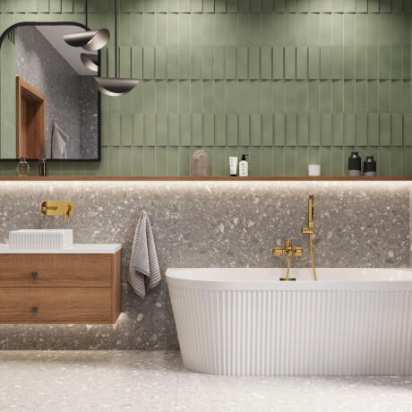 Mezclador de baño Glamour gold #3