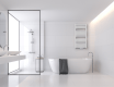 Radiador escalera baño blanco