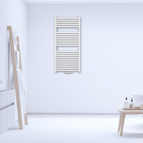 Radiador escalera baño blanco #2