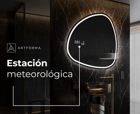 Espejo de baño LED de forma irregular J223 #6