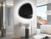 Espejo de baño LED de forma irregular J223 #9