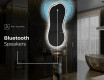 Espejo de baño LED de forma irregular K222 #6