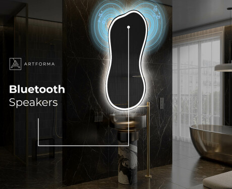 Espejo de baño LED de forma irregular K222 #6