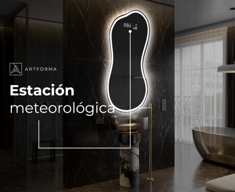 Espejo de baño LED de forma irregular K222 #6