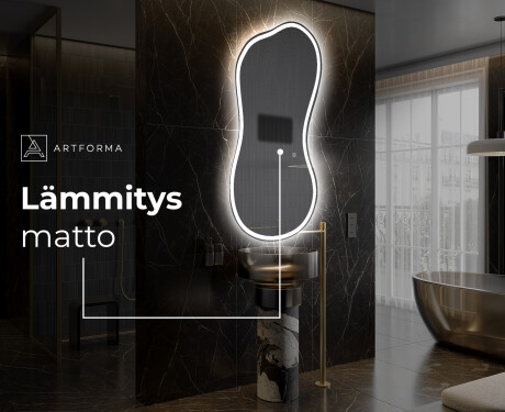 Espejo de baño LED de forma irregular K222 #8