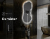 Espejo de baño LED de forma irregular K223 #8