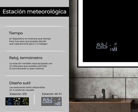 Espejo de baño con luz L01 #5