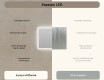 Espejo rectangular de baño LED 80x60 cm con Dual color, Interruptor táctil, Estera de calefacción #7