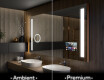 Espejo de baño con luz LED incorporada L02 #1