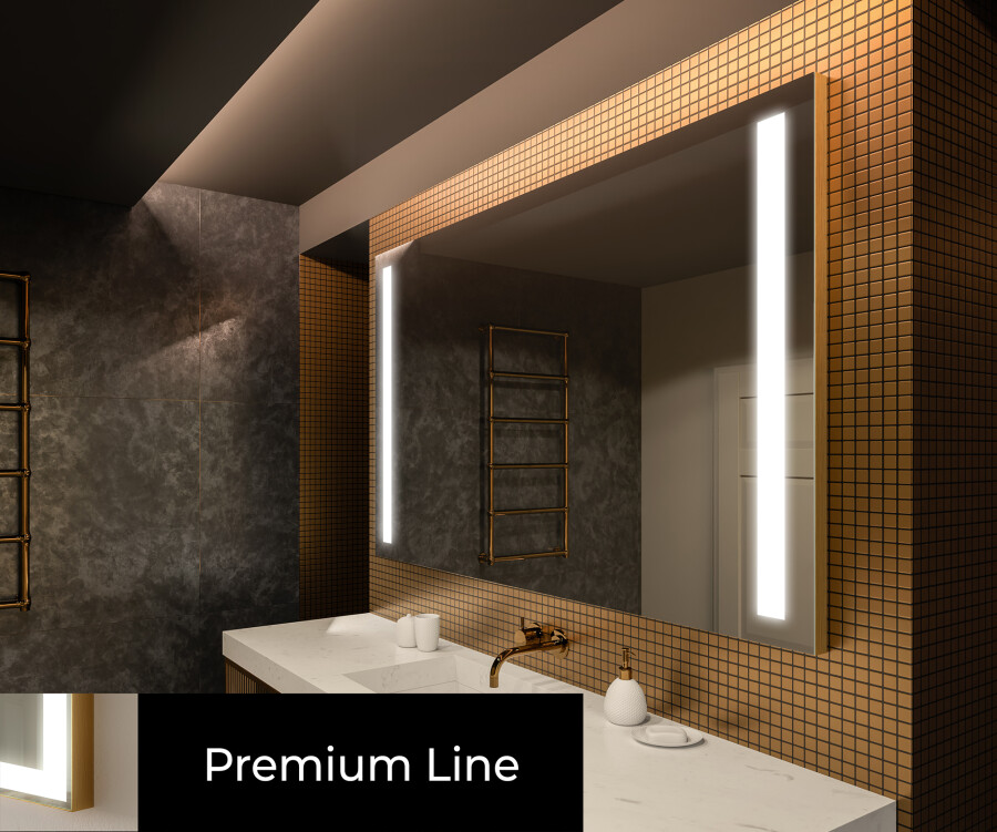 Artforma - Espejo baño con luz incorporada L02