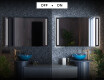 Espejo de baño con luz LED incorporada L02 #3