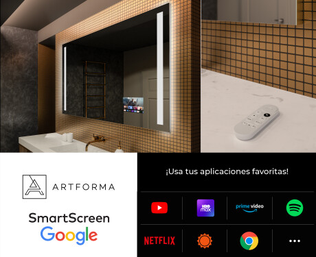Espejo de baño con luz LED incorporada L02 #4