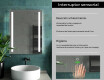 Espejo de baño con luz LED incorporada L02 #7