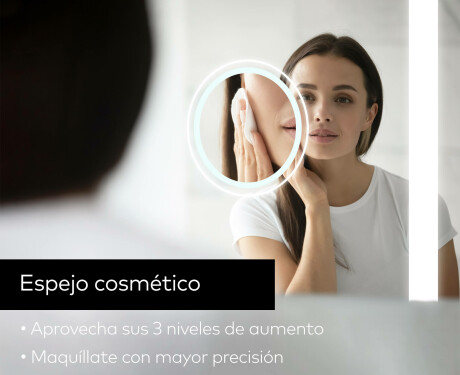 Espejo de baño con luz LED incorporada L02 #8