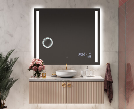 Espejo de baño con luz LED incorporada L02 #9