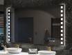 Rectangulares espejos retroiluminado para baños L03 #10