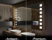 Rectangulares espejos retroiluminado para baños L03 #1