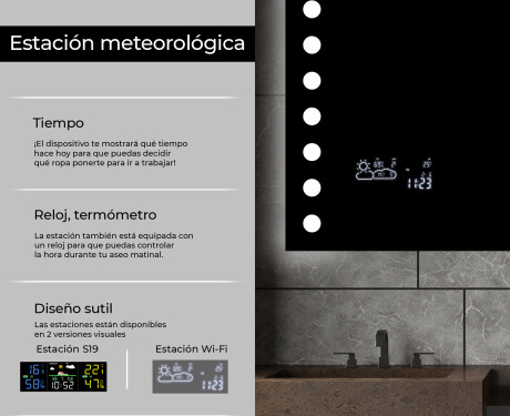 Espejo de baño con luz L06 #5