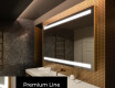 Espejo de baño moderno e iluminado LED L09 #3