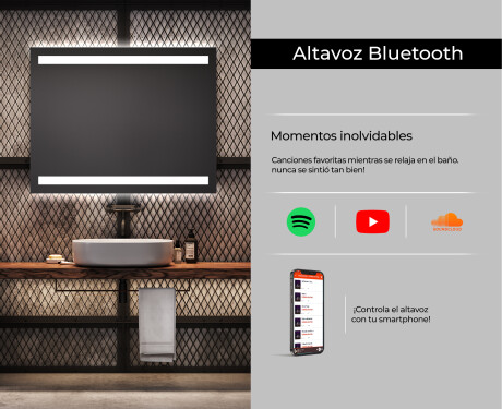 Espejo de baño con luz L09 #6