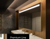 Espejo de baño moderno e iluminado LED L12 #3