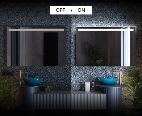 Espejo de baño con luz LED incorporada L12 #3