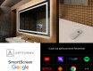 Rectangulares espejos retroiluminado para baños L15 #4