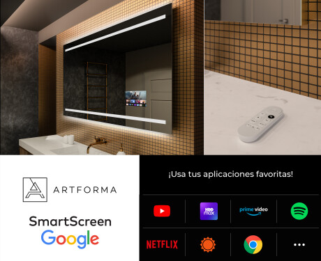 Espejo de baño con luz L23 #4