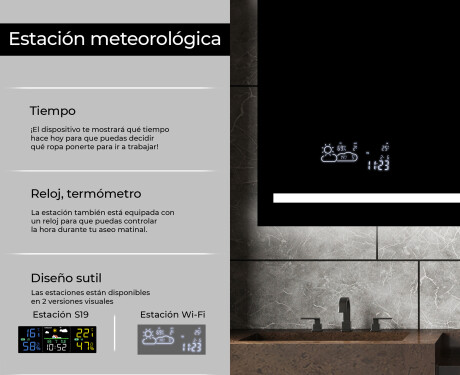 Espejo de baño con luz L23 #5