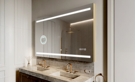 Espejo de baño con luz L23