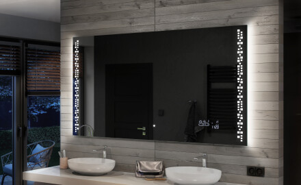 Rectangulares espejos retroiluminado para baños L38