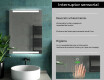 Espejo de baño con luz L47 #7